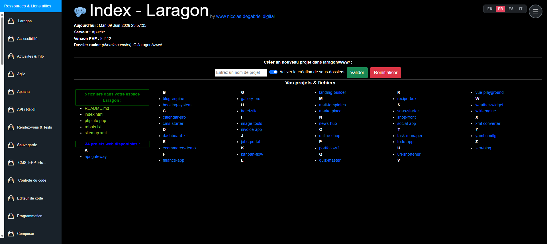 INDEX_LARAGON preview